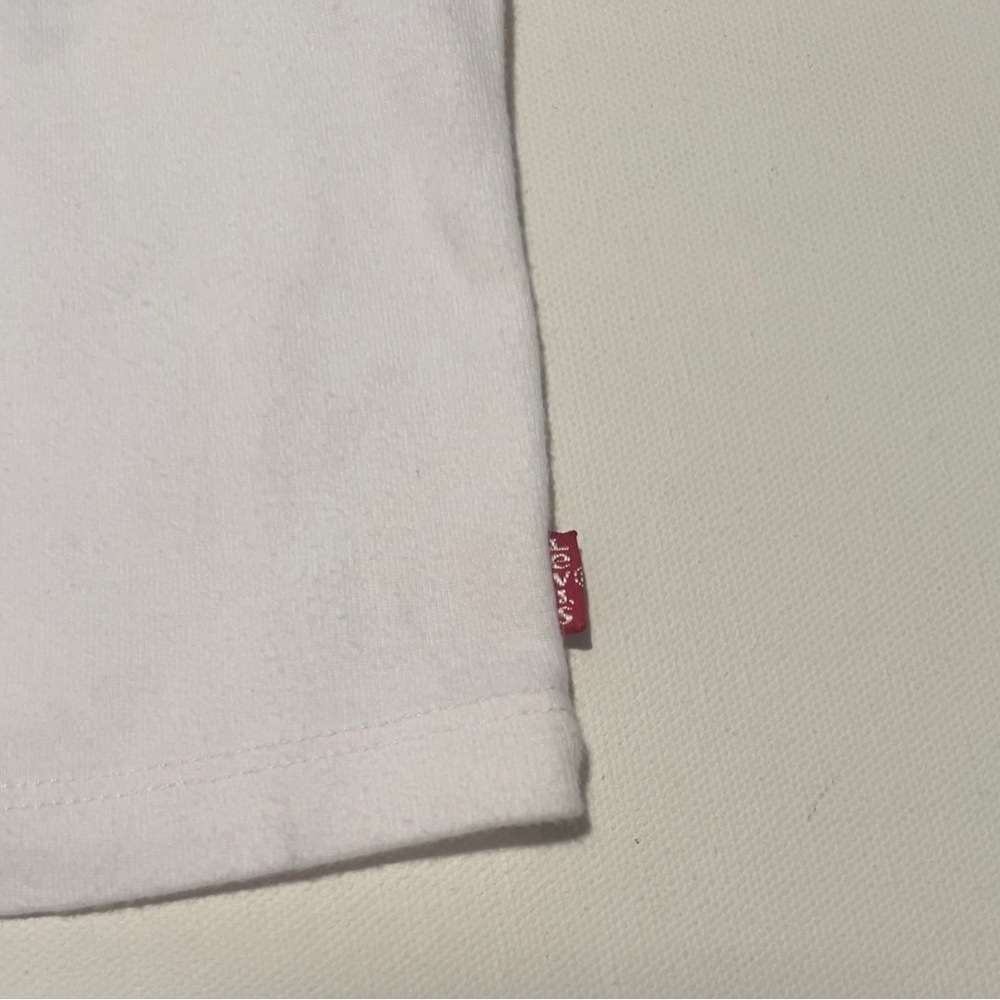 NWT Levi's Women ORACLE SHRUNKEN RINGER T-SHIRT Size Small Petite (E2) - Picture 6 of 7